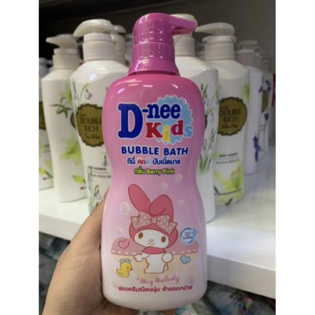 SỮA TẮM GỘI DNEE KID THÁI LAN HÌNH THÚ 400ML có 6 mầu như hình