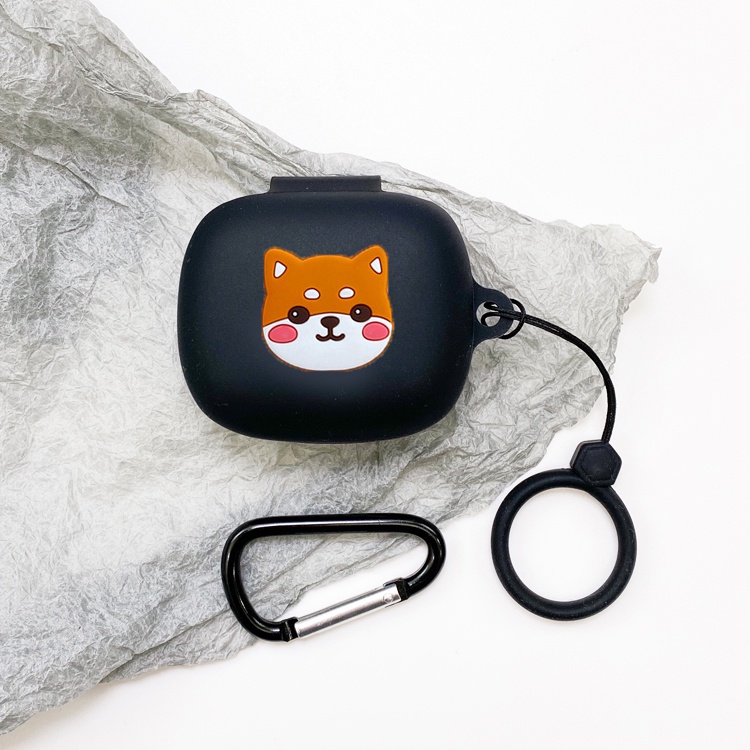 Vỏ Bảo Vệ Hộp Sạc Tai Nghe Bluetooth JBL Live Pro 2 Bằng Silicon Chống Rơi Hình Hoạt Hình Dễ Thương