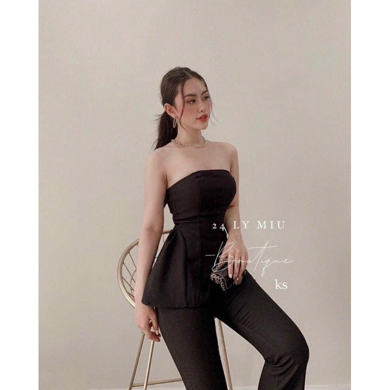 Set áo pep lum quần loe