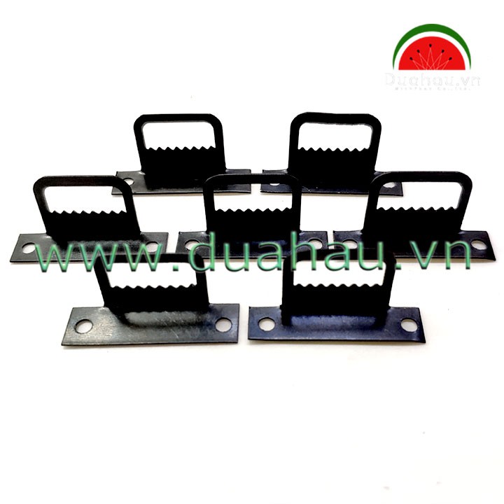 Móc Treo Sắt L - Răng Cưa Đen