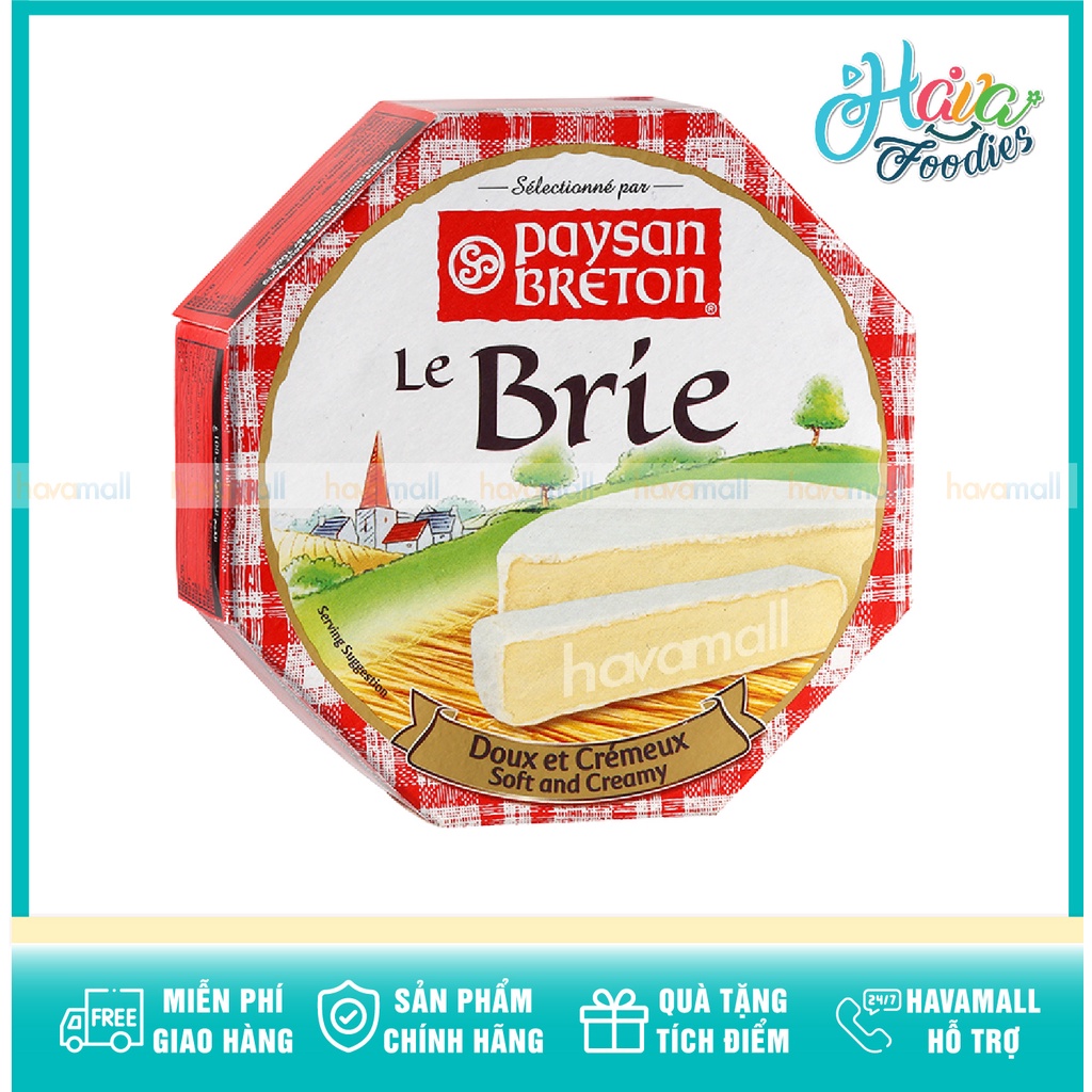 Phô Mai Brie Paysan Breton 125gr