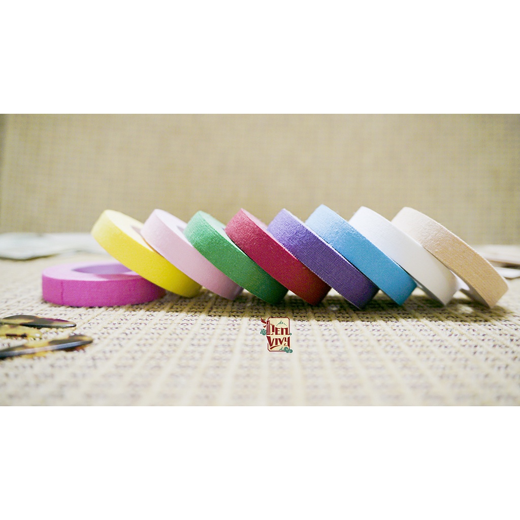 (9 màu/5m) Băng keo dán móng phổ thông 5m dành cho đàn Guzheng, Tỳ Bà