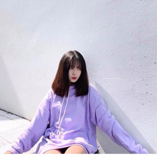 ÁO HOODIE BASIC CÁC MÀU PASTEL UNISEX