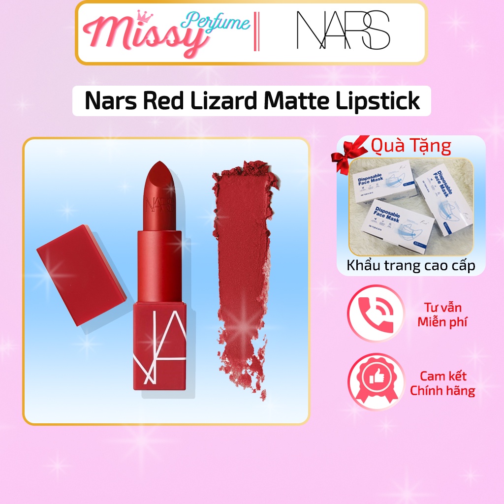 son môi cao cấp NARS hot 2021. son Nars Audacious cung cấp độ ẩm, ngăn ngừa tình trạng khô và nứt nẻ.