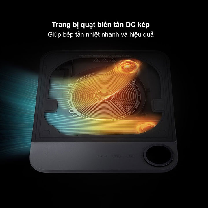 Bếp từ cảm ứng siêu mỏng Xiaomi Mijia MCL01M [TIME_MART]