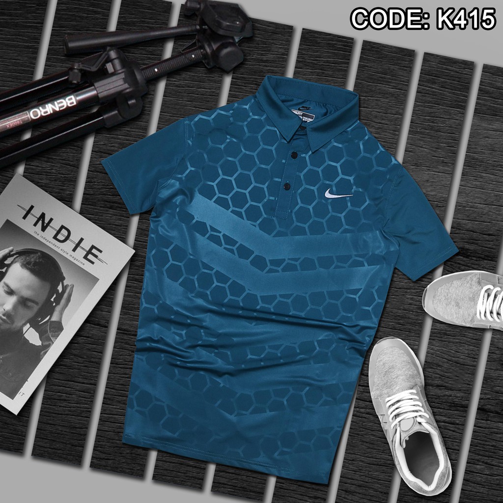 ÁO THUN THỂ THAO CÓ CỔ, Thun lạnh, size M - 2xl (K415) | BigBuy360 - bigbuy360.vn