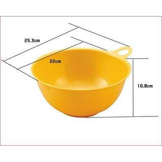Bát nhựa Feeling 22cm - Màu cam
