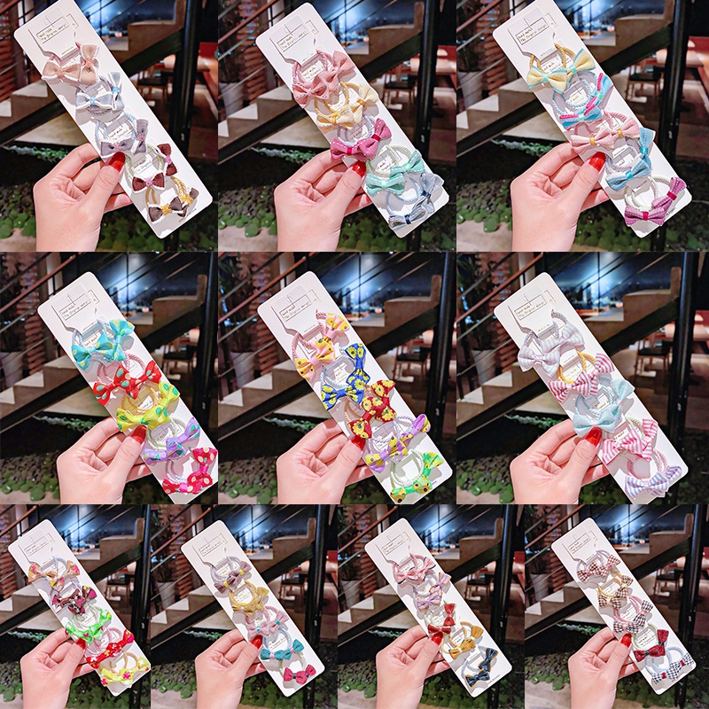 10 Dây buộc tóc phong cách Hàn Quốc cho bé gái