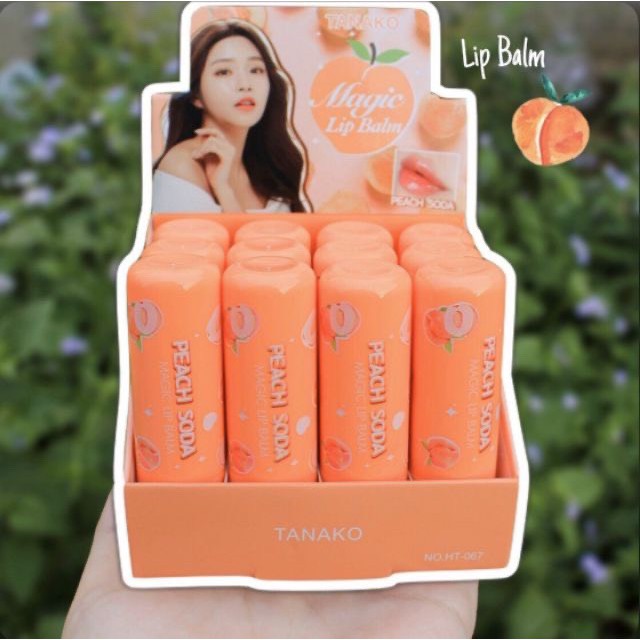 ( Chính hãng) Son dưỡng môi hồng mùi đào kiss beauty | BigBuy360 - bigbuy360.vn