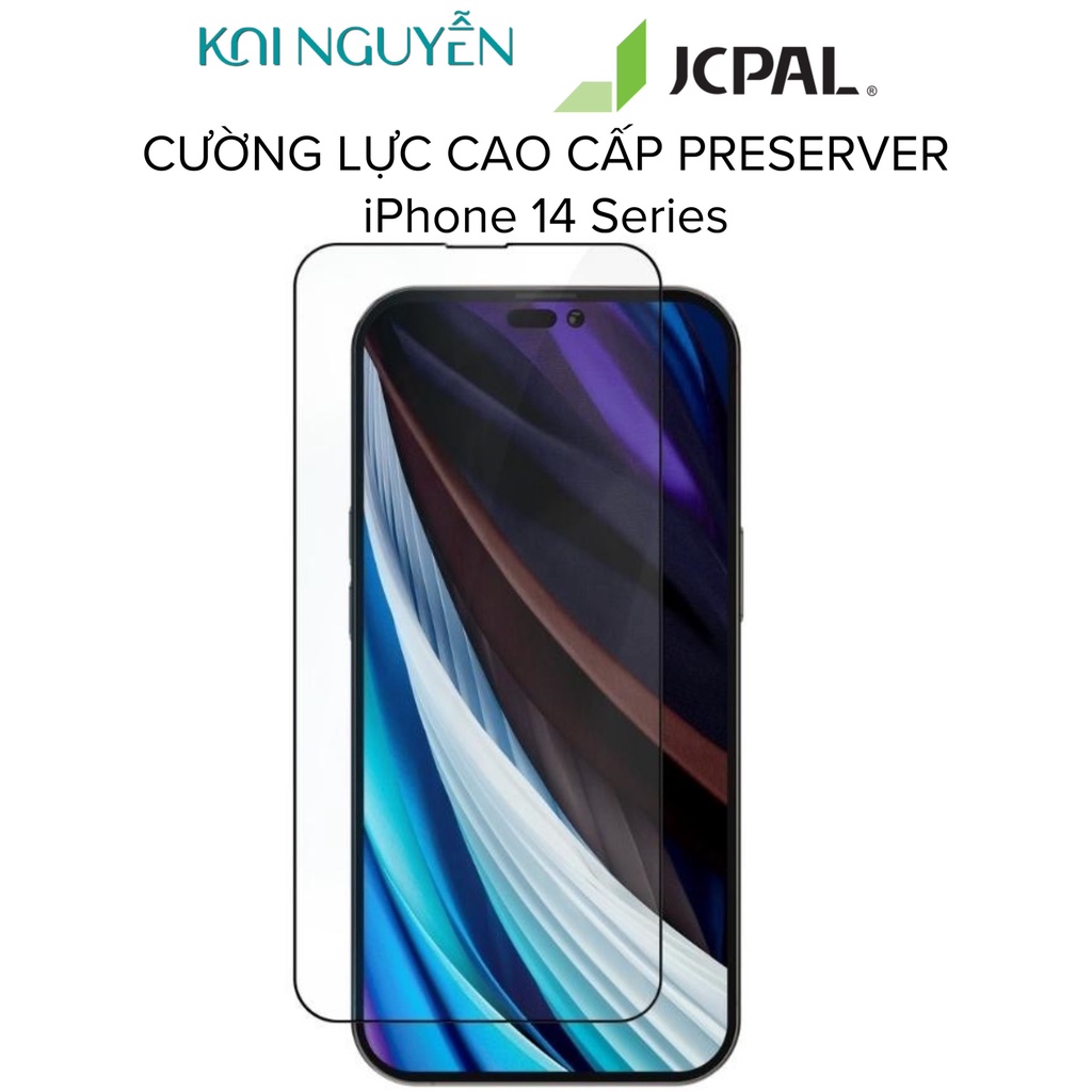 Miếng Dán Cường Lực Trong Suốt JCPAL Dành Cho iPhone 14 Pro Max / 14 Pro / 14 Plus / 14 / 13 Series