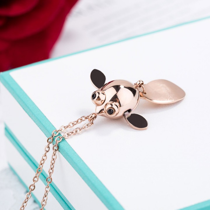 Dây Chuyền Cá Vàng Titan Cao Cấp TT 1606