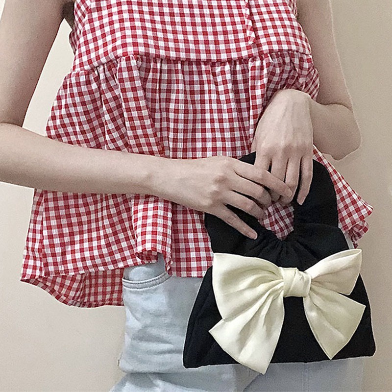 Túi Xách Tay Đính Nơ Thời Trang Cho Mẹ Và Bé