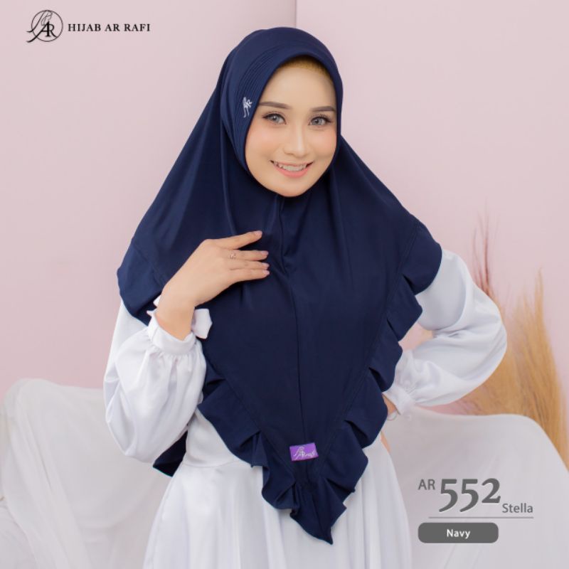 Khăn Hijab ARRAFI mã AR 552