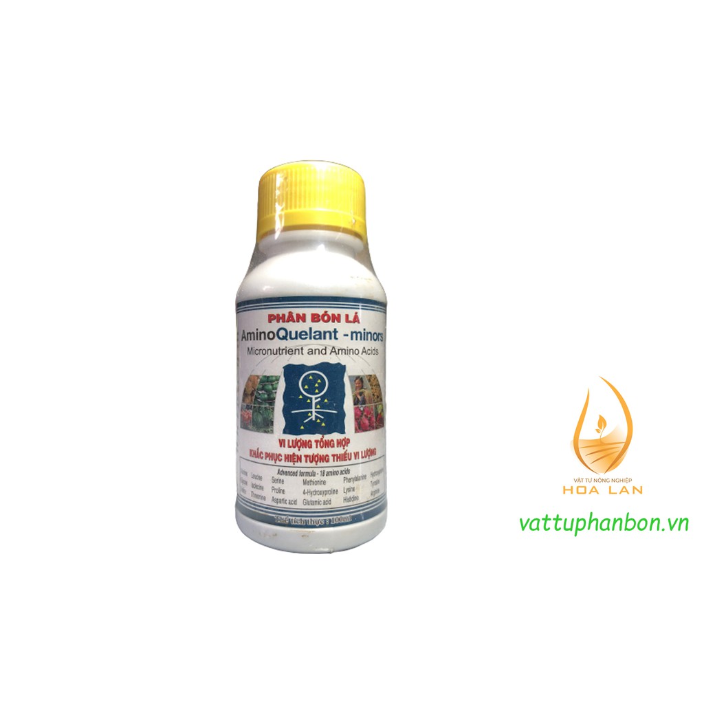 Phân Bón Lá Amino Quelant - Minors - Khắc phục hiện tượng thiếu vi lượng - #089 100ml