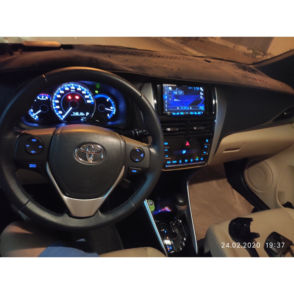 Khiển vô lăng vios 2019-2020-2021 - Điều khiển vô lăng ô tô cắm giắc zin Smile Car