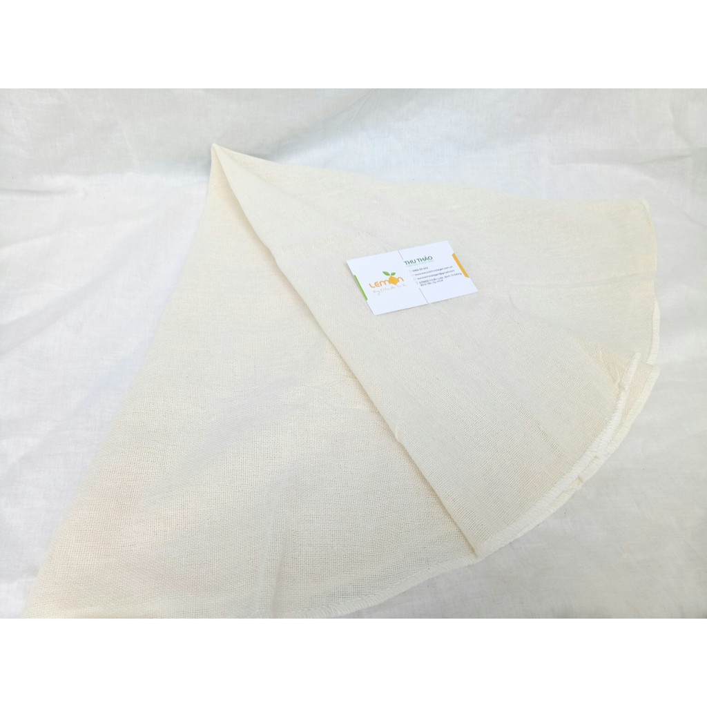 Khăn vải hấp bánh bao, màn thầu, sủi cảo cotton 100% (Lót và phủ bánh)