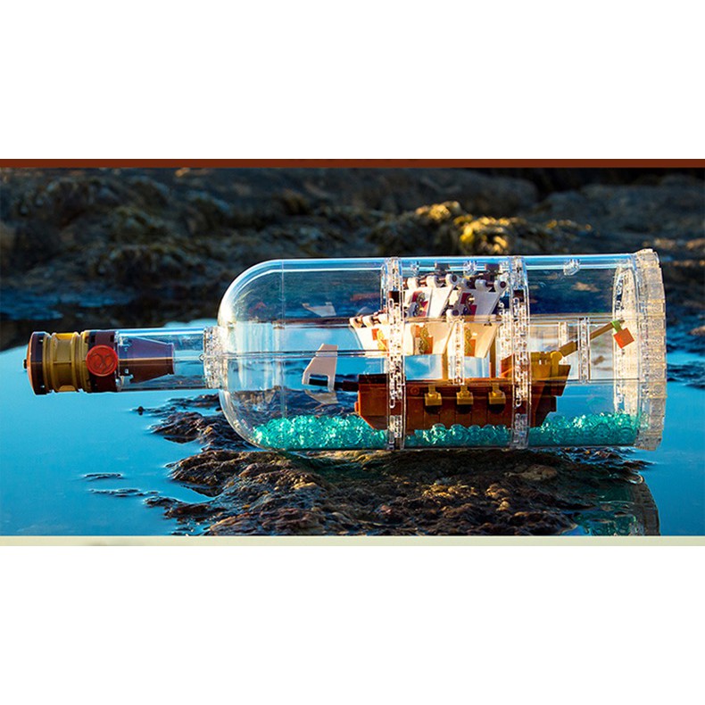 ORDER  - LEGO Ideas 21313 -  Thuyền trong Chai Thủy Tinh