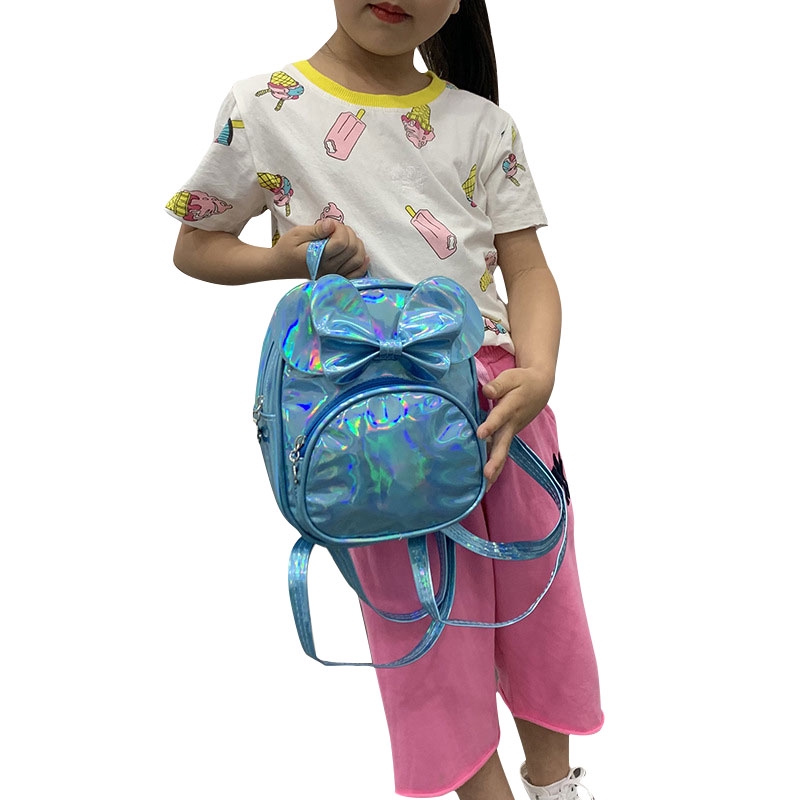 ✦LD-Toddler Children Boys Girls Cute Cartoon Backpack Schoolbag Bowknot Bag Rucksack