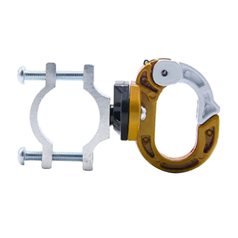 Móc treo giữ mũ bảo hiểm/hành lý bằng hợp kim nhôm có ốc vít cho xe tay ga M365