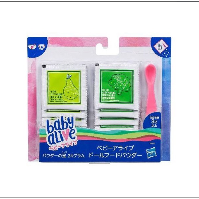 ĐỒ CHƠI BABY ALIVE - Bộ bột thức ăn dành cho búp bê - MÃ SP E0302