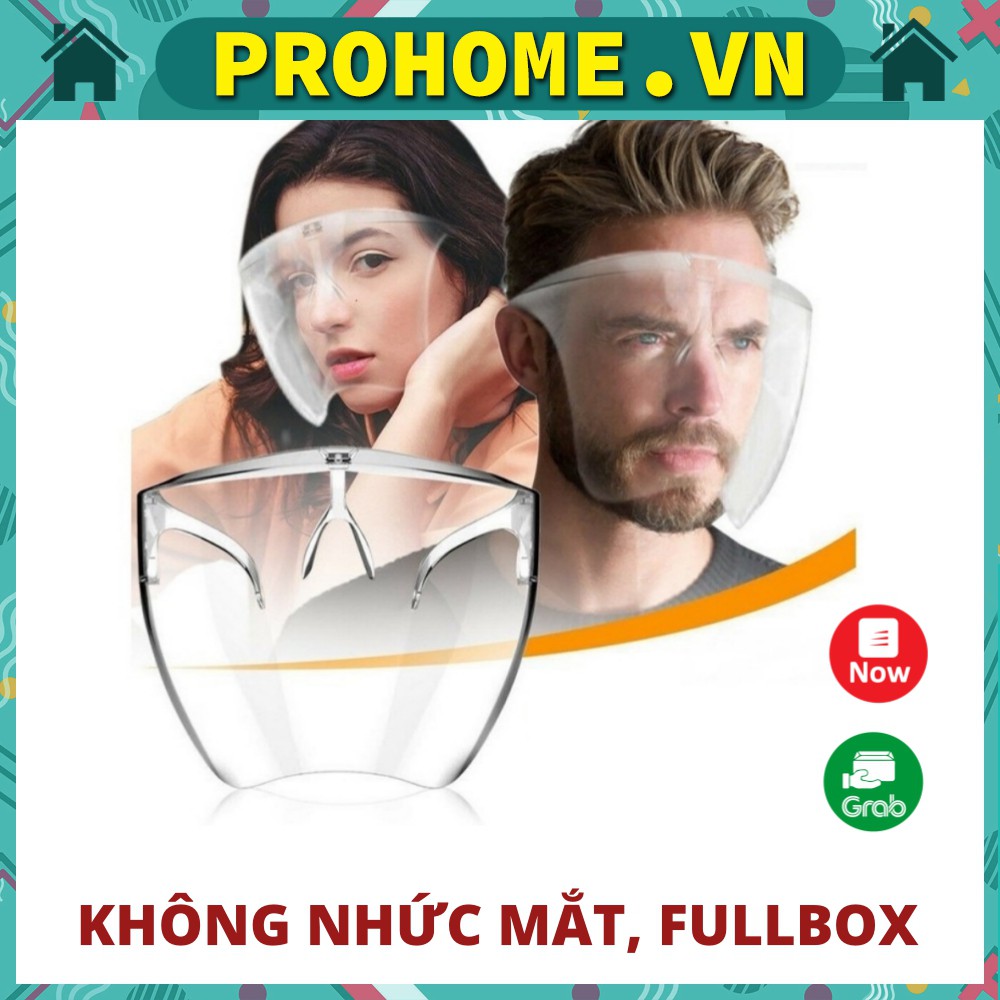 Kính chống giọt bắn kính chống dịch bảo hộ đi đường chống bụi, chống tia UV