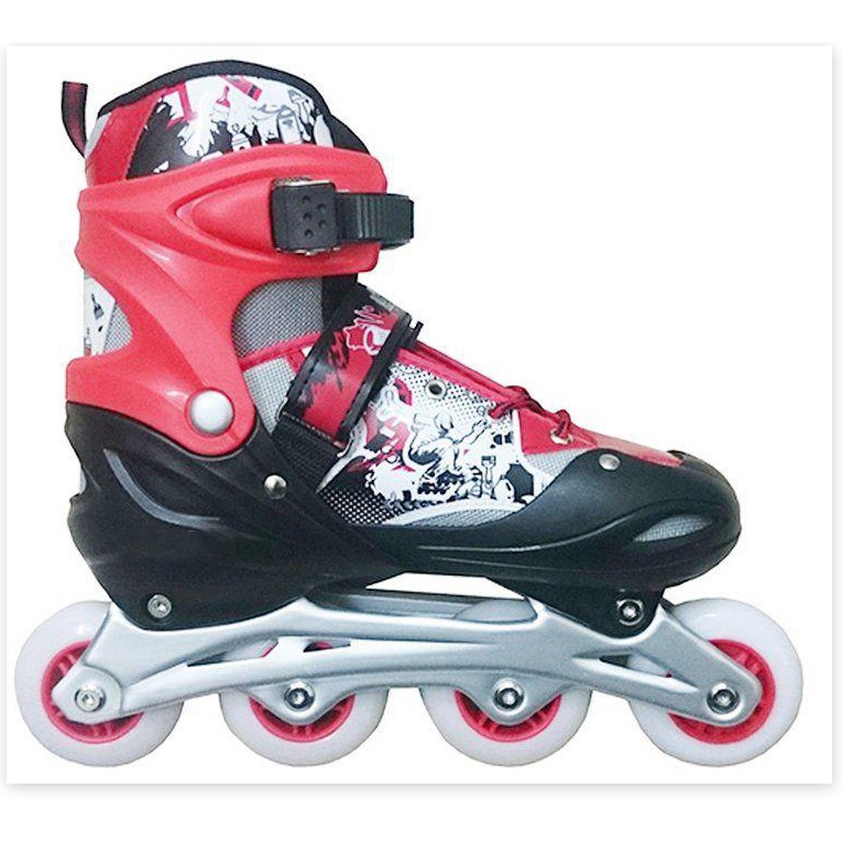 Giày trượt patin Longfeng 906 size M (Từ 6-10 tuổi 35-38) + Tặng bộ bảo hộ