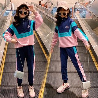 [SẴN, SHIP 24H]  Thời trang 15 tuổi ✨ Set bộ đồ phong cách thể thao năng động ✨ bộ bé gái size đại 45kg, 40kg, 35kg