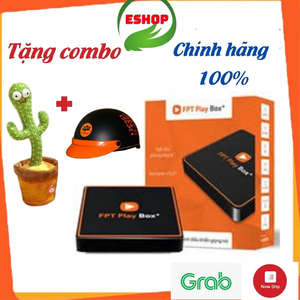 FPT Play Box+ 2021 Đầu thu kỹ thuật số [Hàng chính hãng FPT]- Hệ điều hành AndroidTV 10 - Tivi Box Tặng chuột không dây