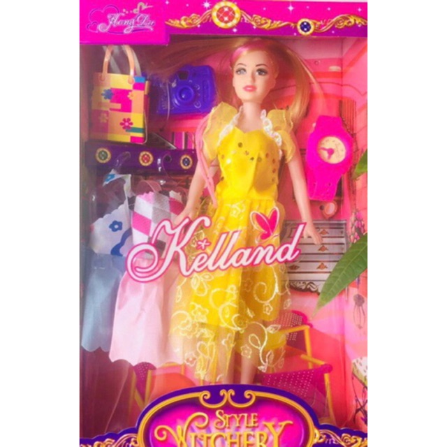 HỘP ĐỒ CHƠI BÚP BÊ KELLAND