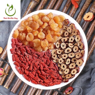 Trà dưỡng nhan kỷ tử, long nhãn, táo đỏ _Sét 10 gói