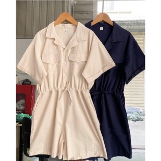 JUMPSUIT RÚT EO - BỘ LIỀN THÂN NGẮN