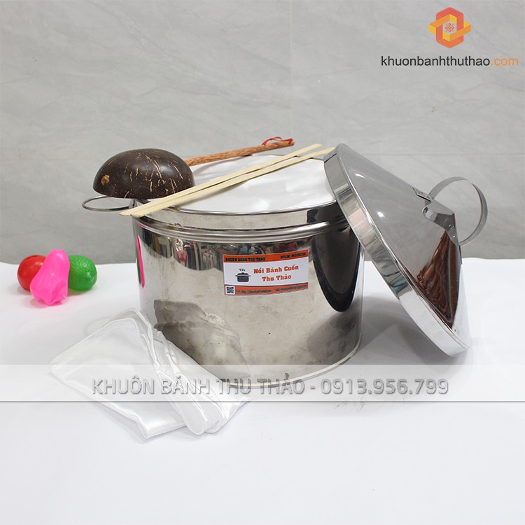 Nồi tráng bánh cuốn truyền thống 30cm Thu Thảo