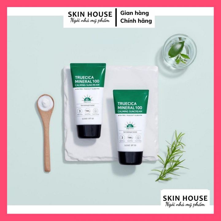 Kem Chống Nắng Some By Mi Aha Bha Pha - Kem chống nắng Some By Mi Truecica Mineral 100 SPF50+/PA+++ 50ml