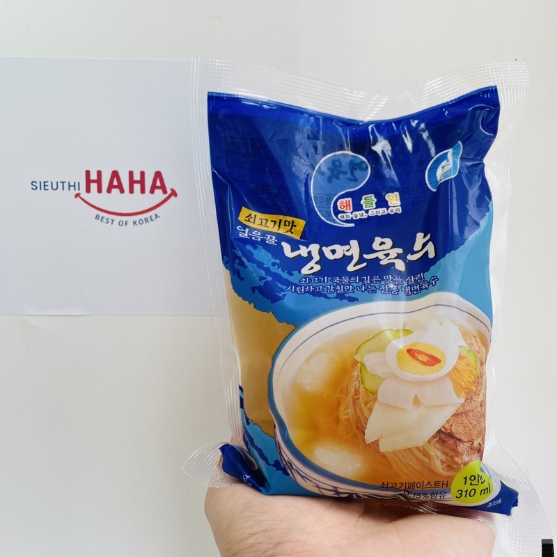 [LẠNH] Nước mì lạnh Hàn Quốc TƯƠI NGON bán chạy #1 몽고 냉면육수 330ml