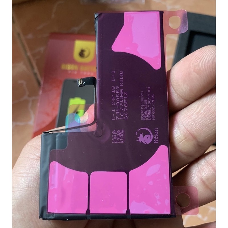 Pin Iphone Xs Max Bison Con Trâu Dung Lượng Cao 3550mA
