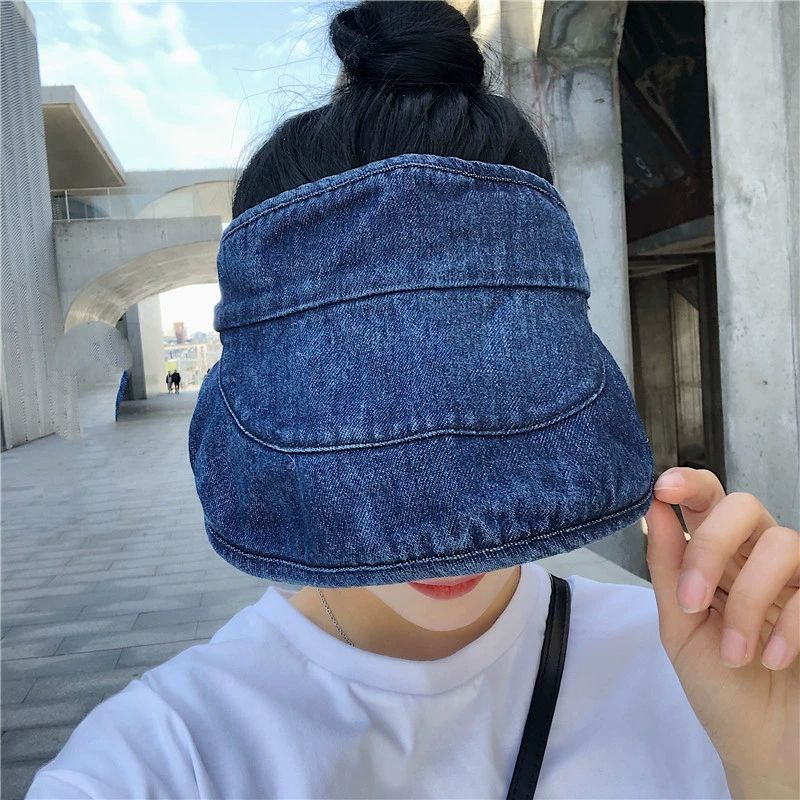 Mộc® Mũ denim nửa đầu phong cách Hàn Quốc