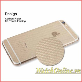Miếng dán Carbon mặt lưng cho iPhone