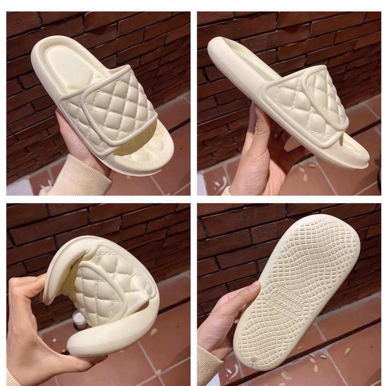 Dép nữ quai ngang đúc siêu bền mềm phong cách Hàn - US741