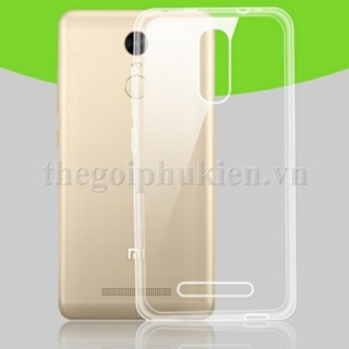 Ốp lưng dẻo silicon cho Xiaomi Redmi Note 3/ Note 3 Pro ( Trong suốt )