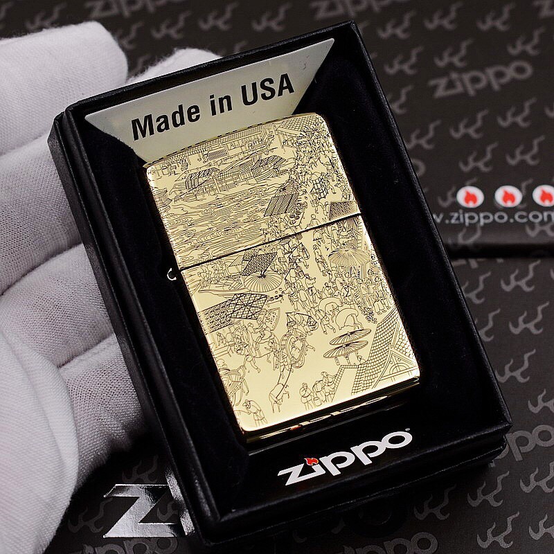 Bật Lửa Zippo Chủ Đề Tết Thanh Minh Khắc 5 Mặt