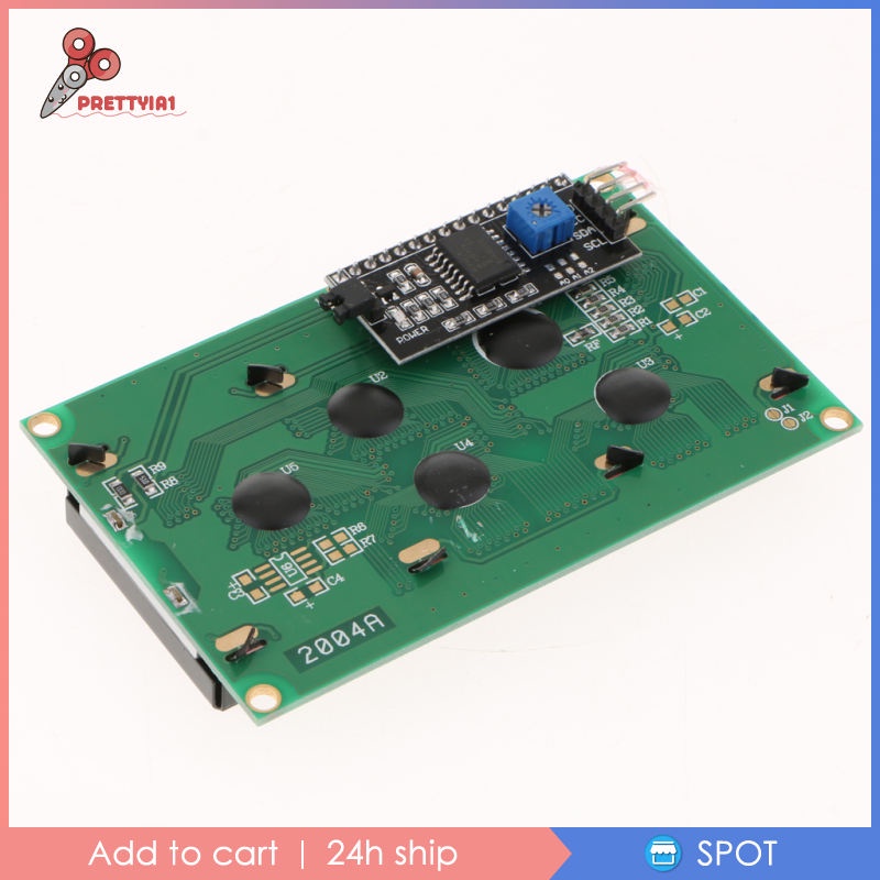 Mô đun hiển thị màn hình LCD Serial IIC/I2C 2004 20X4 cho 5V | BigBuy360 - bigbuy360.vn