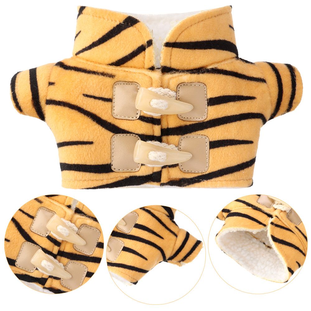 Áo khoác len thời trang mùa đông cho búp bê BJD 10~20cm tỉ lệ 1/6