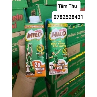 Thùng 24 chai Milo nắp vặn có đường