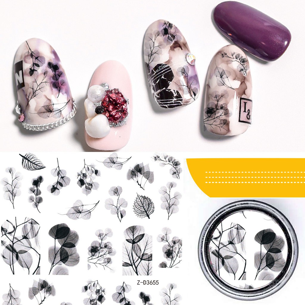 Sticker 3D - hình dán móng tay 3655