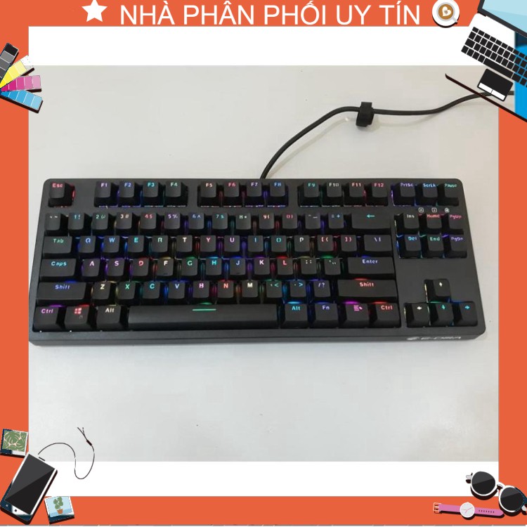 Bàn phím cơ E-DRA EK387 RGB Huano Blue switch Version 2021 | WebRaoVat - webraovat.net.vn