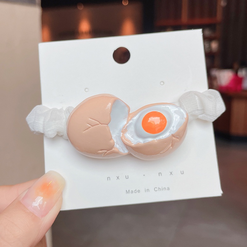 Kẹp Tóc Hình Quả Trứng Dễ Thương Cho Nữ