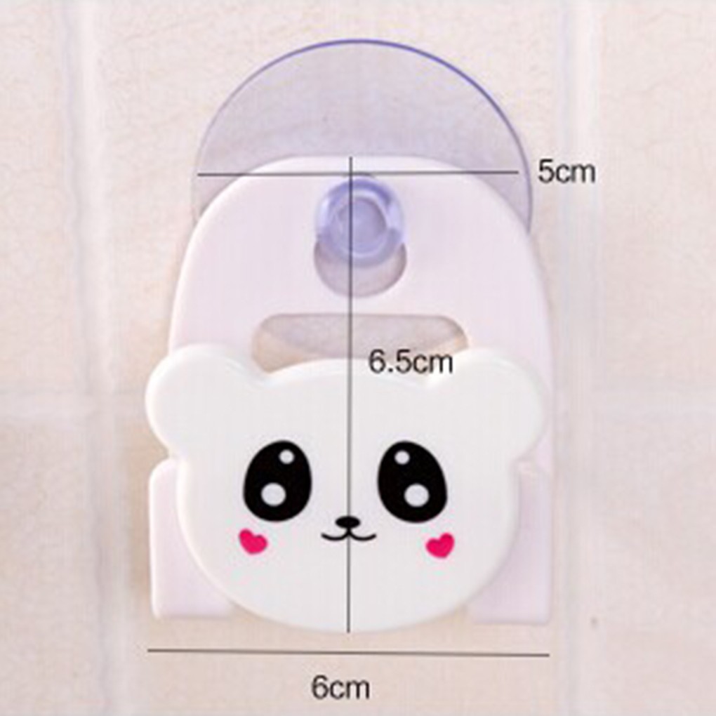 Kitchen Sink Sponge Dish Cloth Scrubbers Holder Cartoon With Strong Suction Cup