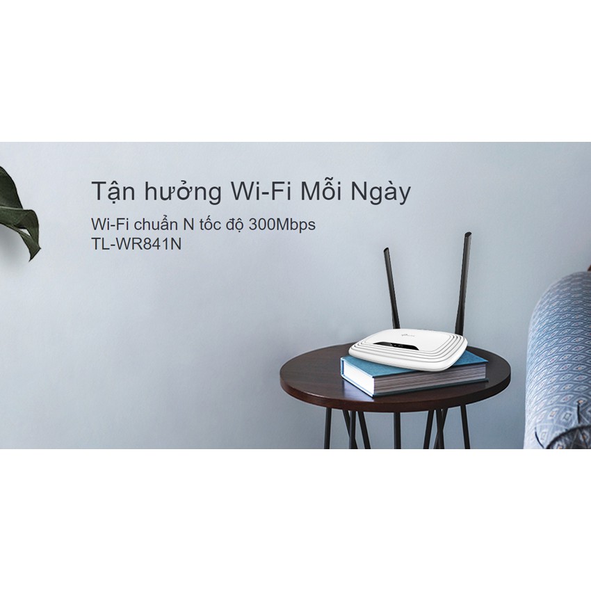 PHÁT WIFI 2 RÂU TPLINK 841N - 300MBS Luna Outlet