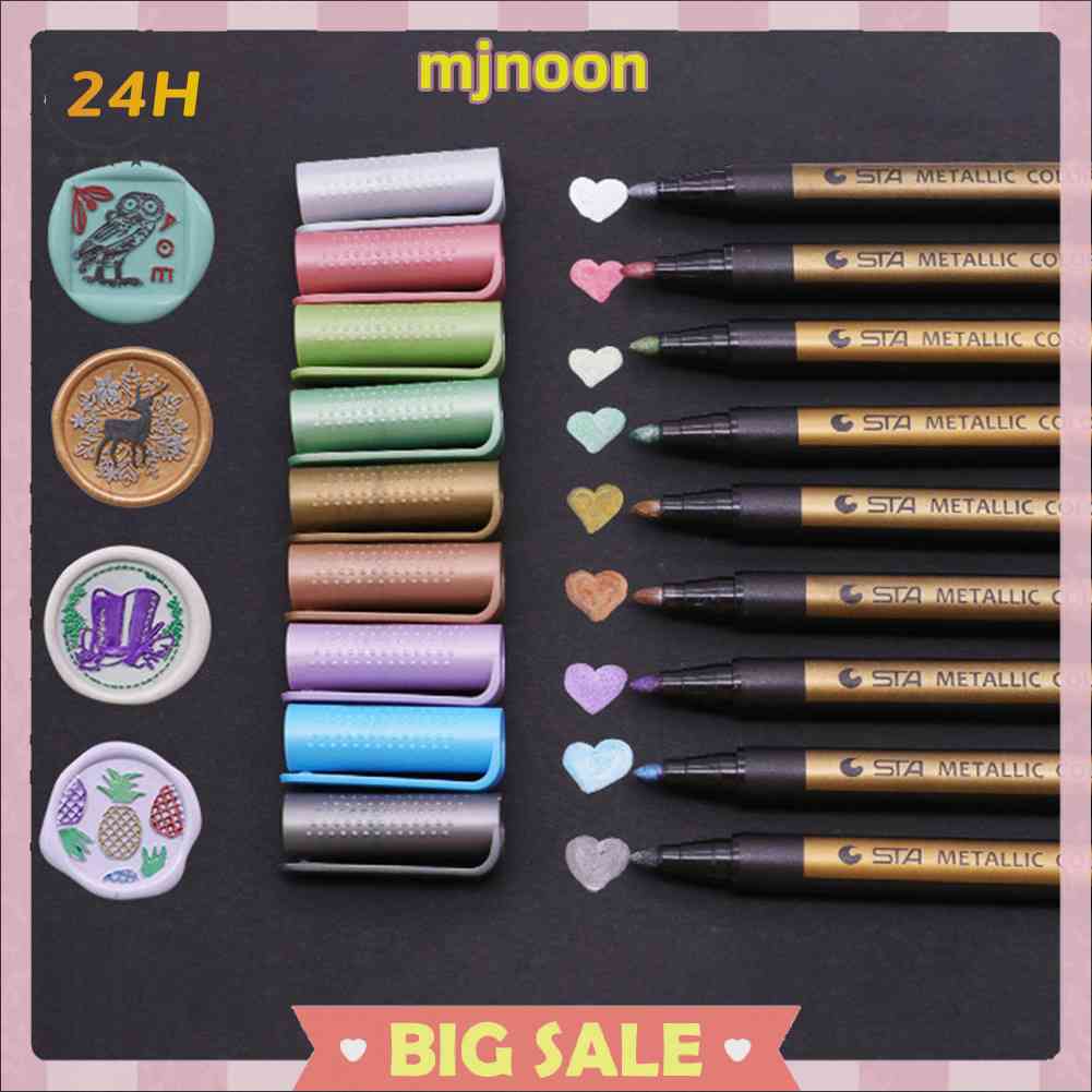 Bút Đánh Dấu Màu Sơn Kim Loại / Gỗ / Đánh Dấu Trang Trí Thiệp Mời