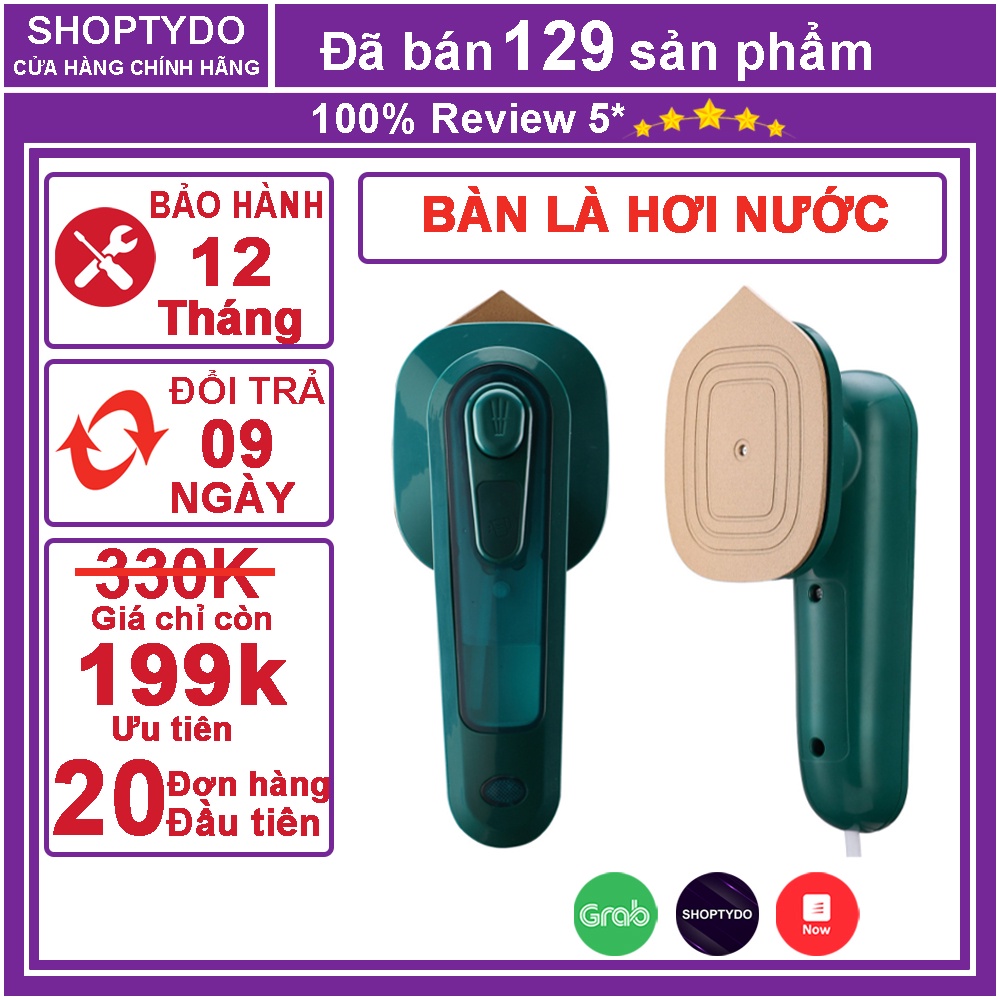 Bàn là hơi nước cầm tay mini Model Home Travel K8, Bàn ủi hơi nước cầm tay nhỏ gọn tiện lợi thích hợp khi đi xa